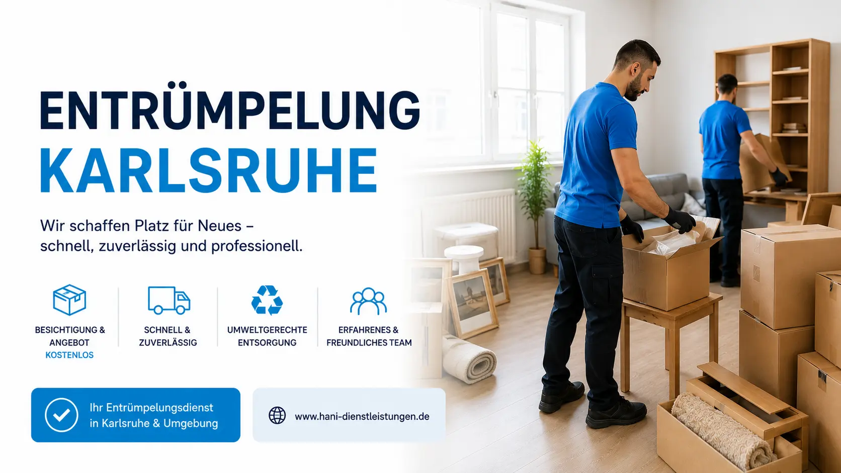 Entrümpelungsfirma Entrümpelung HANI Karlsruhe